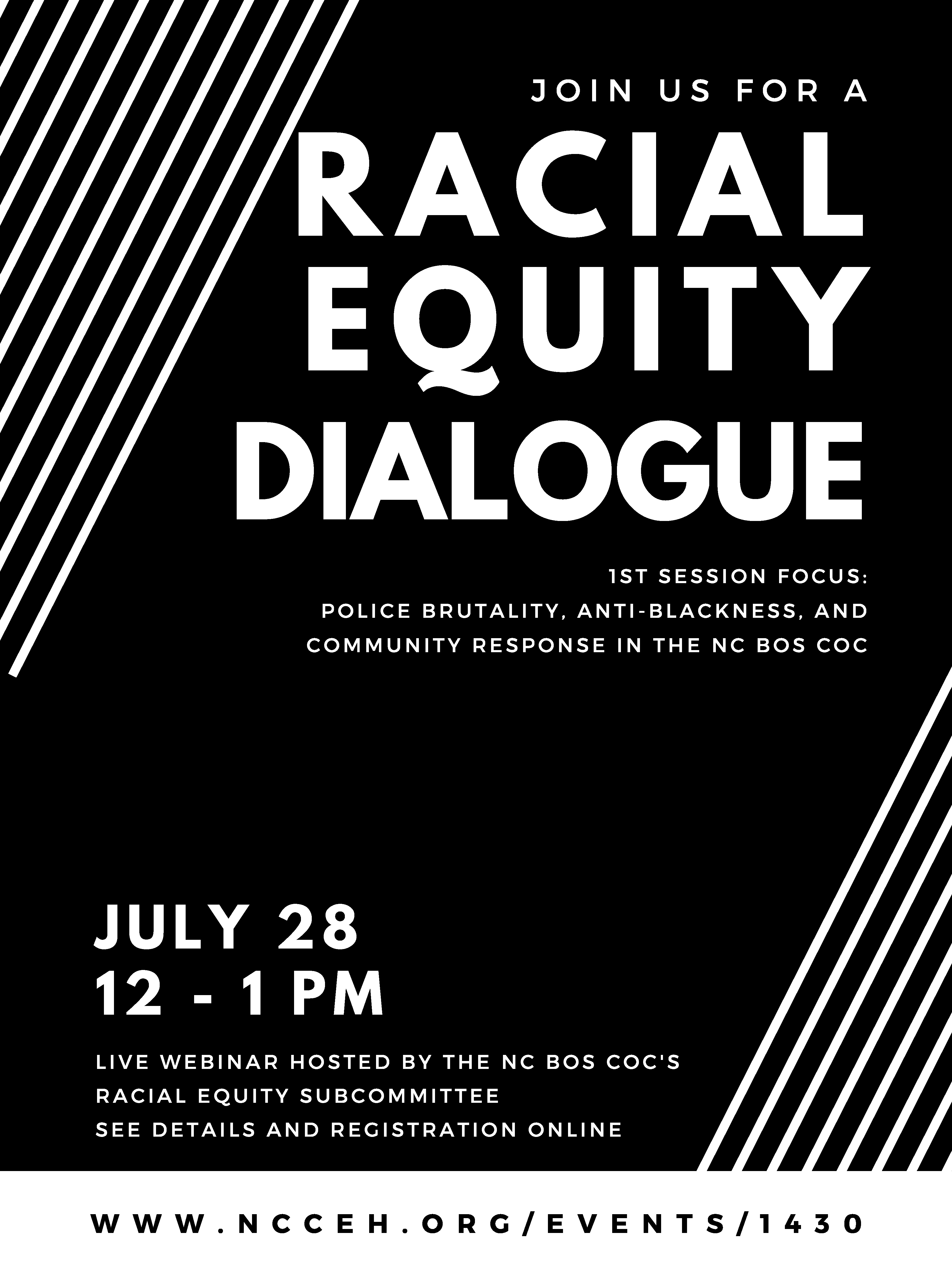 Racial Equity Dialogue Session