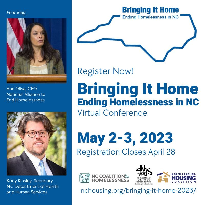 Bringing it Home: Ending Homelessness in NC